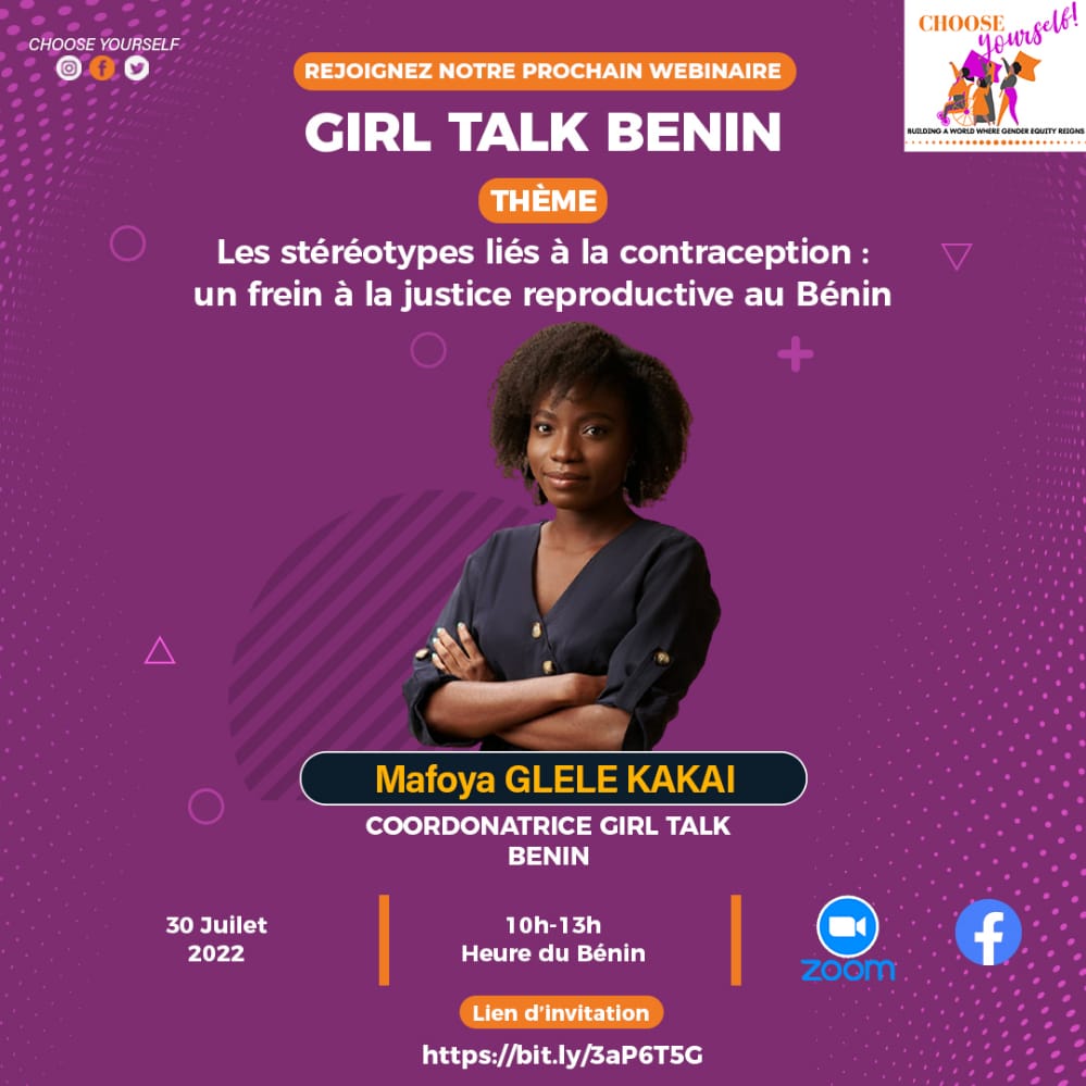 Girl talk benin poster